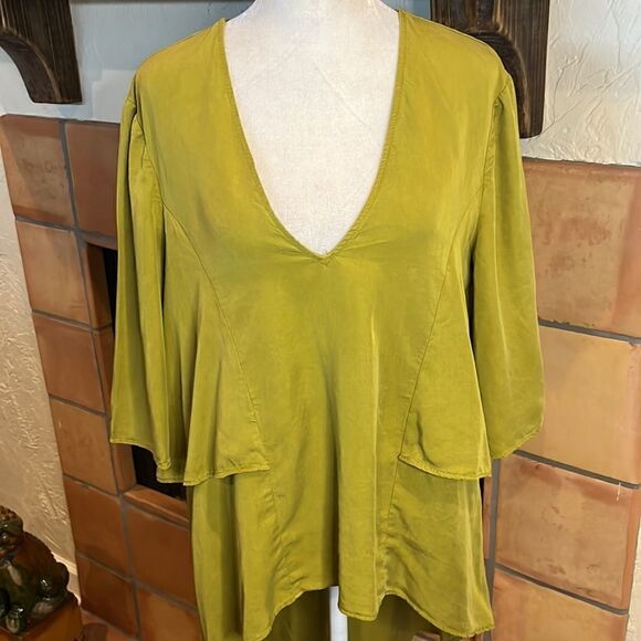 Zara trf Collection High-Low Blouse, S! - Picture 2 of 8